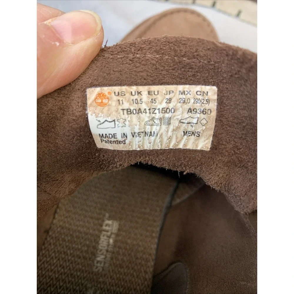 Timberland Chukka Boots Men's Size 11 Premium Suede‎ Shoes With Sensorflex
